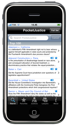 Carry the Supreme Court on Your iPhone