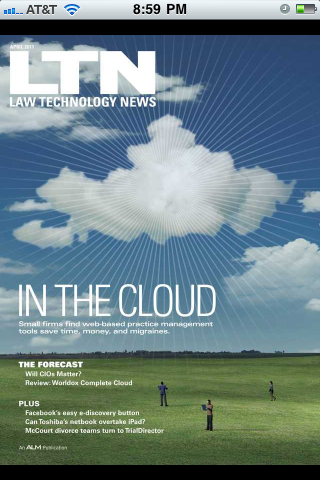 Law Technology News, Now on Your iPhone and iPad