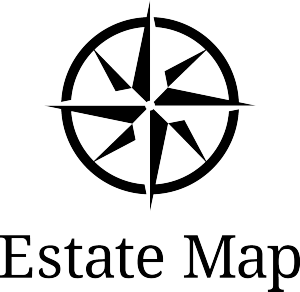 Estate Map Logo Full Up Down