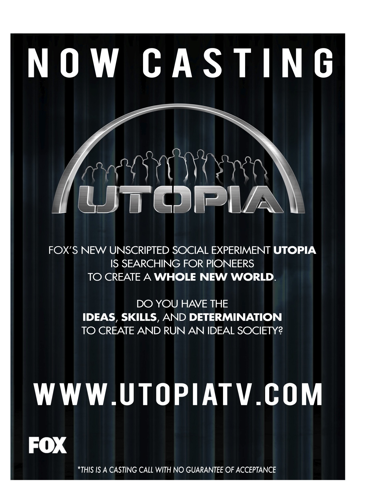 Utopia Casting Flyer 1 Final