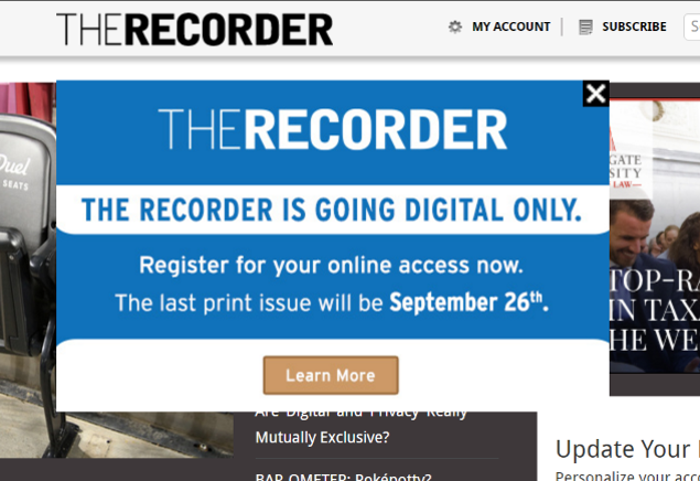 Recorder Going Digital