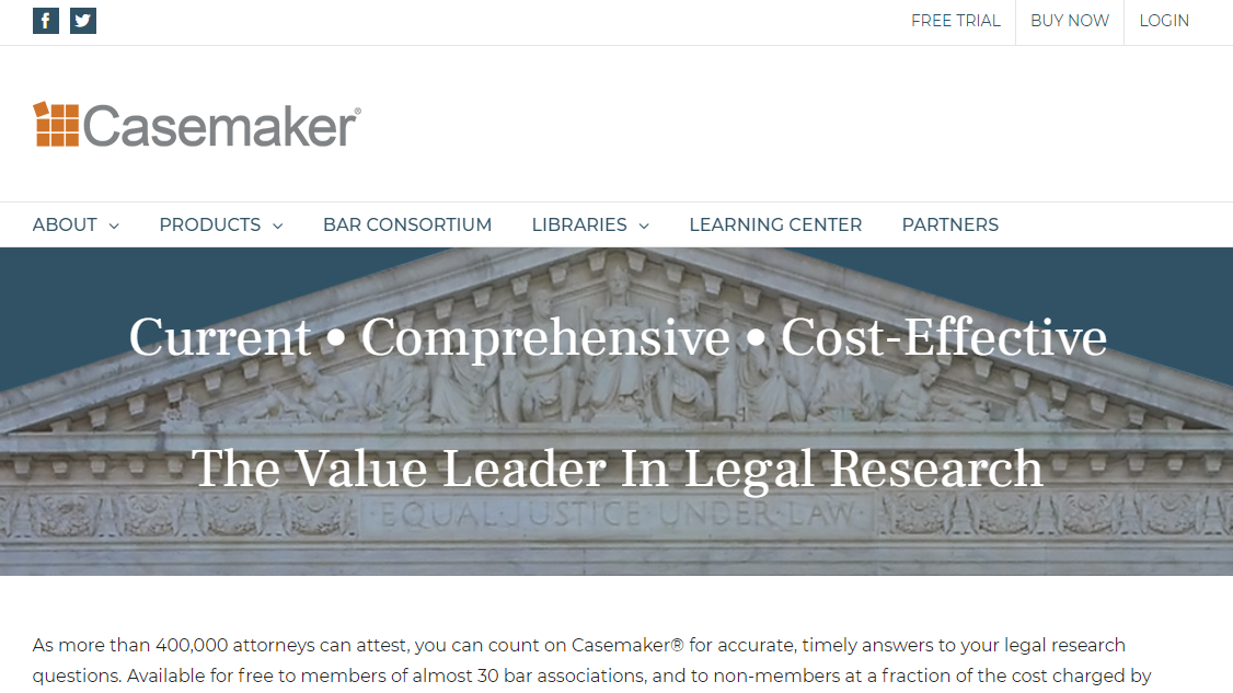 New Leadership at Legal Research Company Casemaker