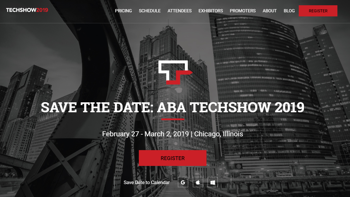 Startups: Enter Now to Win A Spot on ABA TECHSHOW Startup Alley