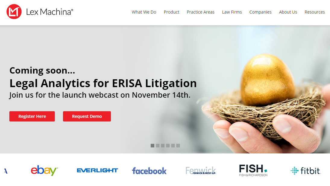 Lex Machina Expands Its Employment Litigation Analytics with an ERISA Module
