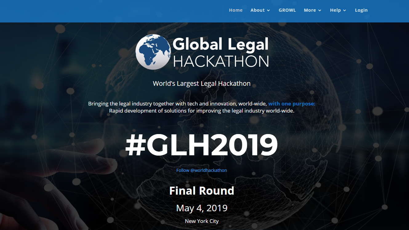 12 Finalists Named for Global Legal Hackathon; Will Compete May 4 in NYC