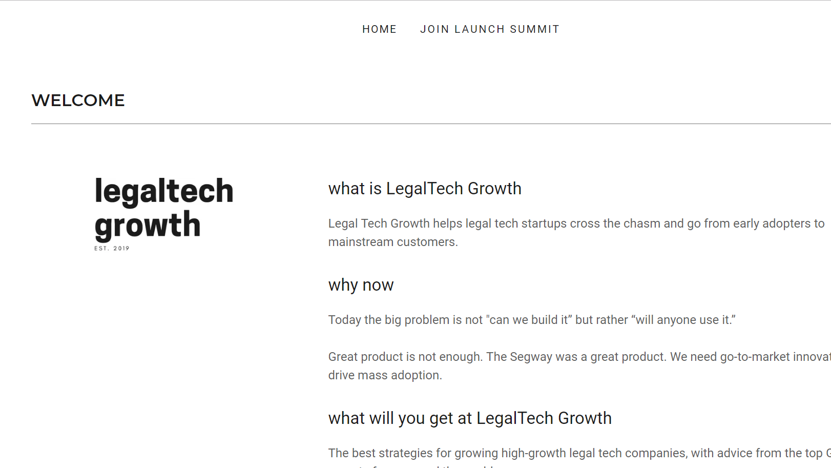 Virtual &#8216;Growth Summit&#8217; for Legal Tech Startups Monday will Launch New Startup Resource