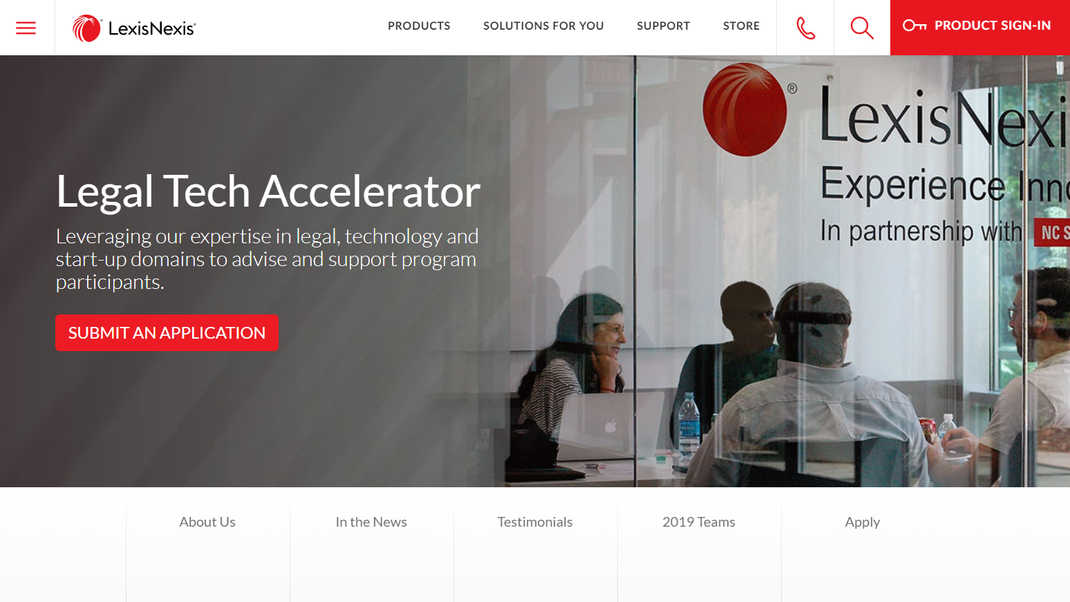 Deadline Friday for Startups to Apply for LexisNexis Legal Tech Accelerator
