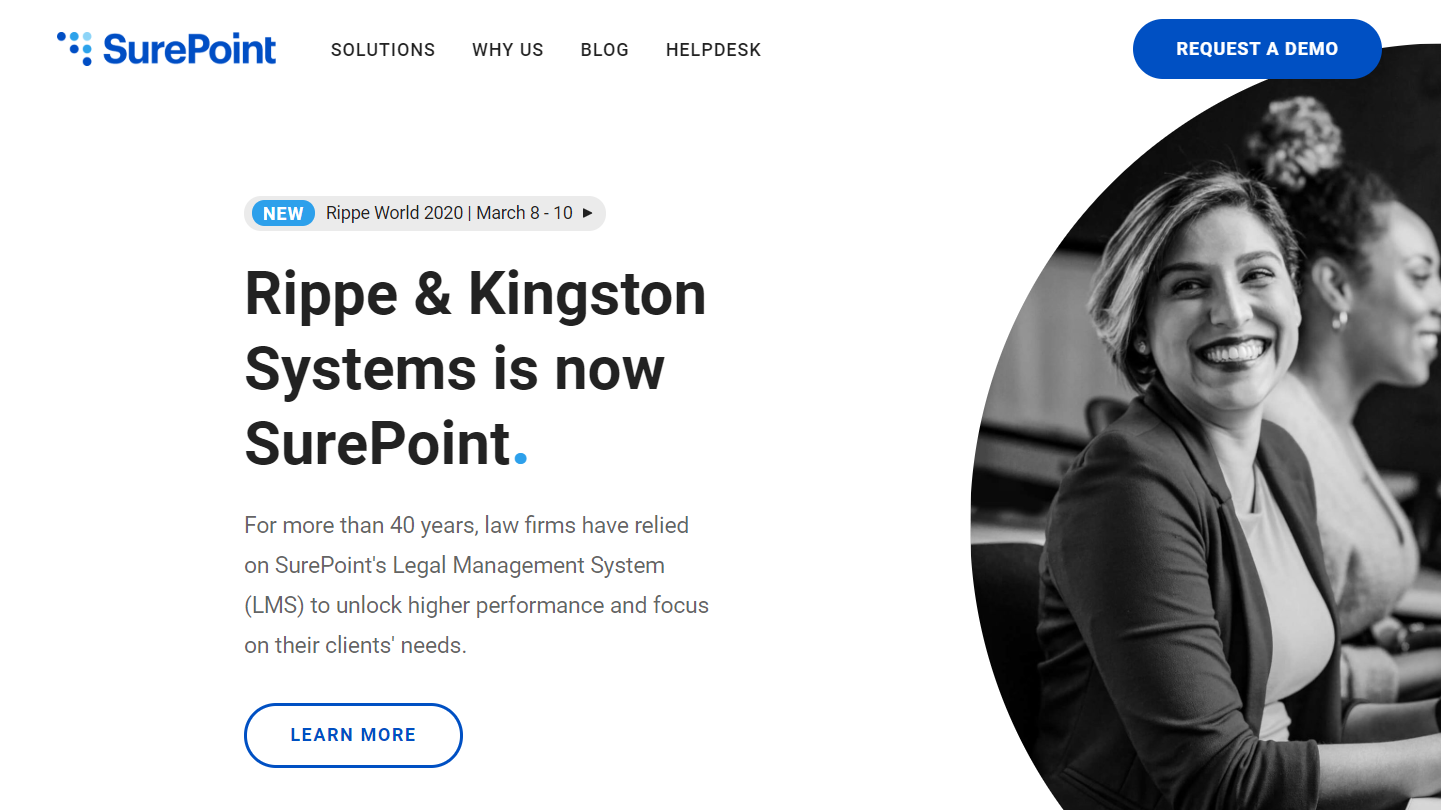 Legal Management Software Company Rippe &#038; Kingston Rebrands As SurePoint Technologies