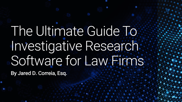 Featured on LawSitesResources: Guide to Investigative Research Software