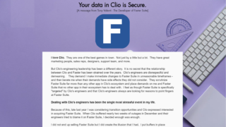 Clio Boots App Partner Over Security Concerns; Now Working to Update and Reinstate